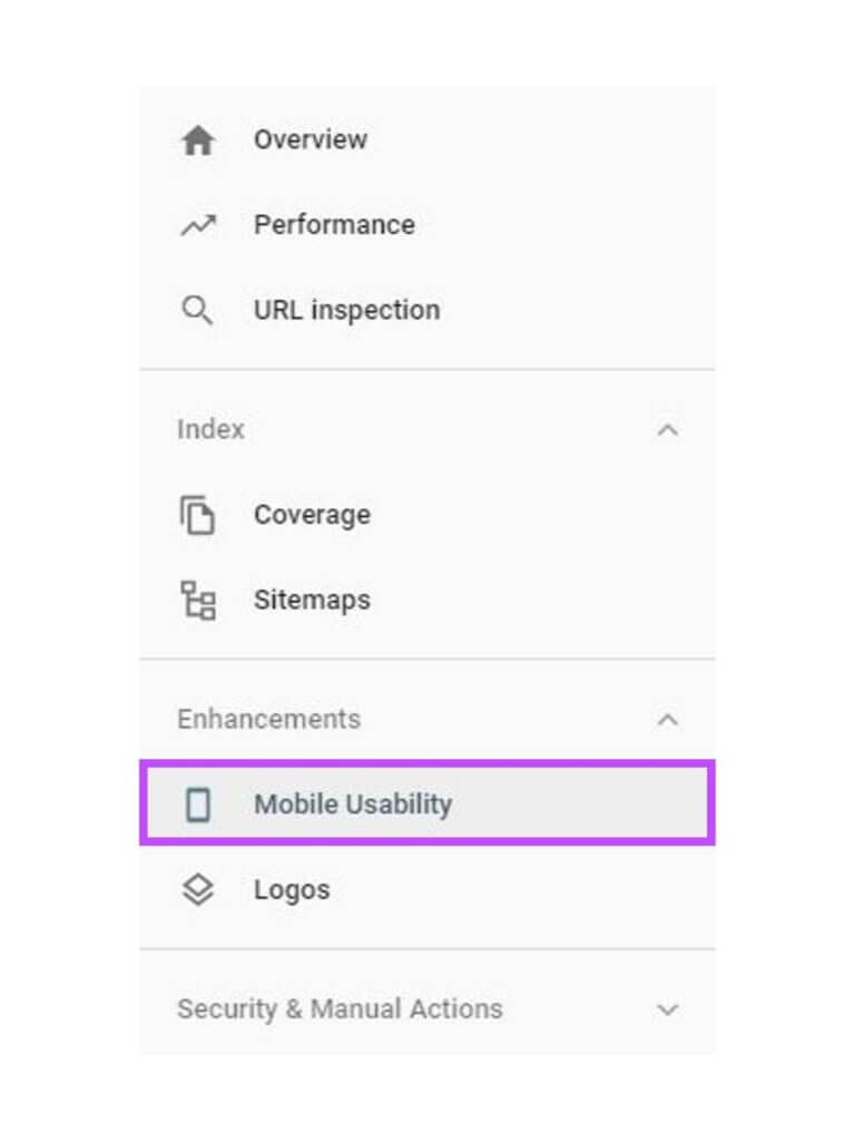 Mobile Usability on Google Search Console